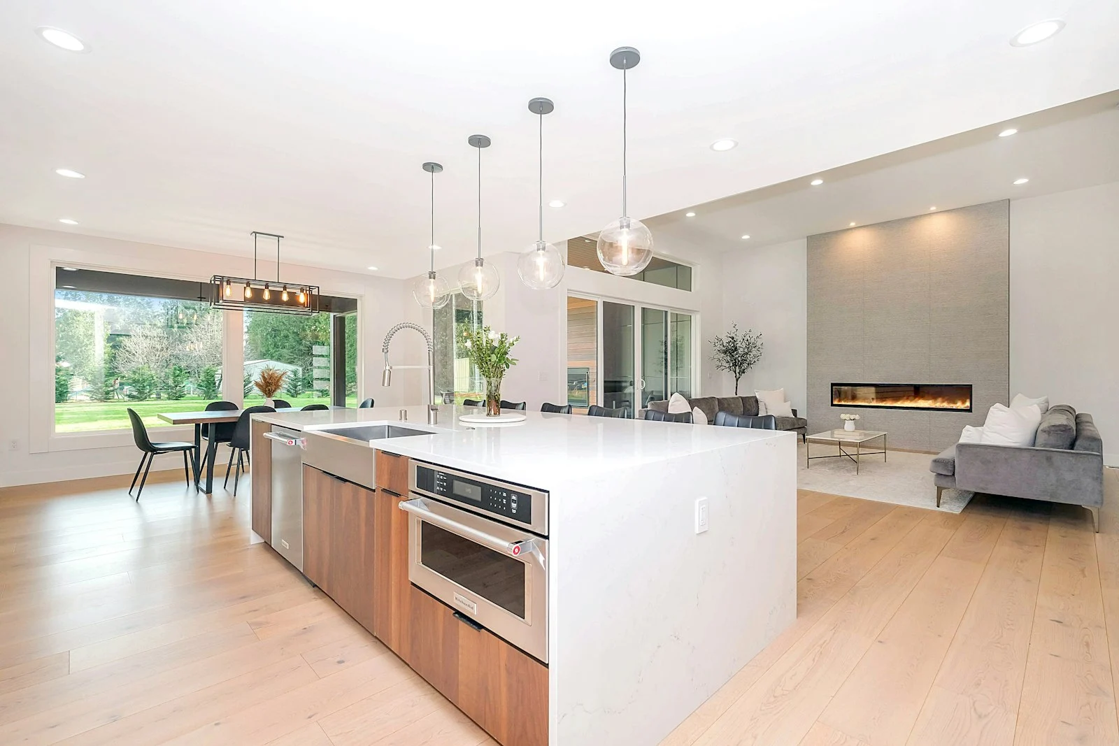 Detailed kitchen tile and cabinetry renovation